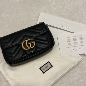 ❌SOLD ❌ GUCCI GG Marmont super mini bag